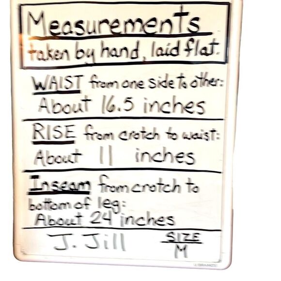 J. Jill linen floral print ankle or crop pants in pink, green, and beige size M - Picture 10 of 10